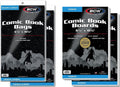 Modern Comic Bags and Backing Boards, Acid-Free, 200 Sets, 400 Pieces | Includes 200 acid-free sleeves and 200 rigid