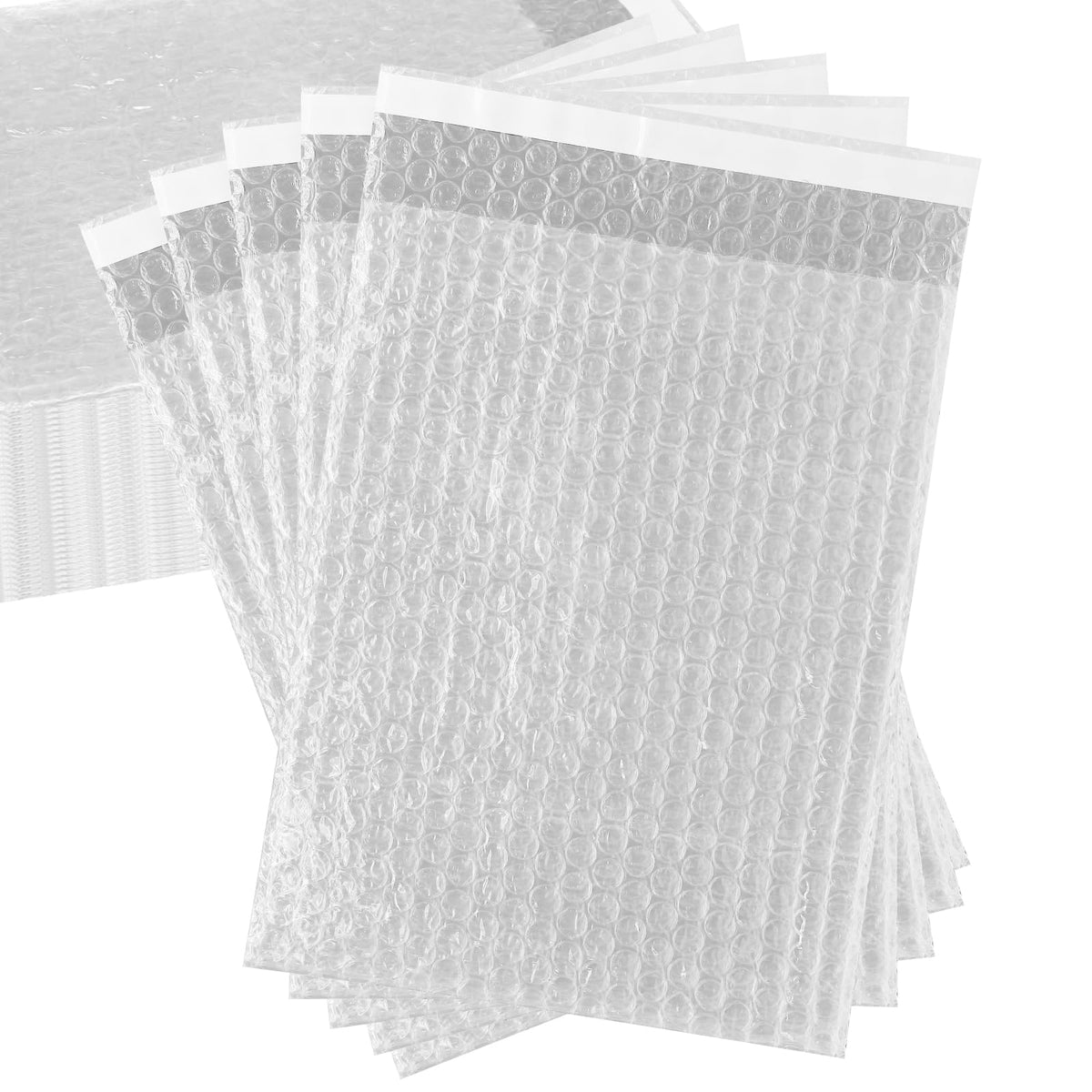 30 Pack 8" x 10" Self-Seal Bubble Pouches