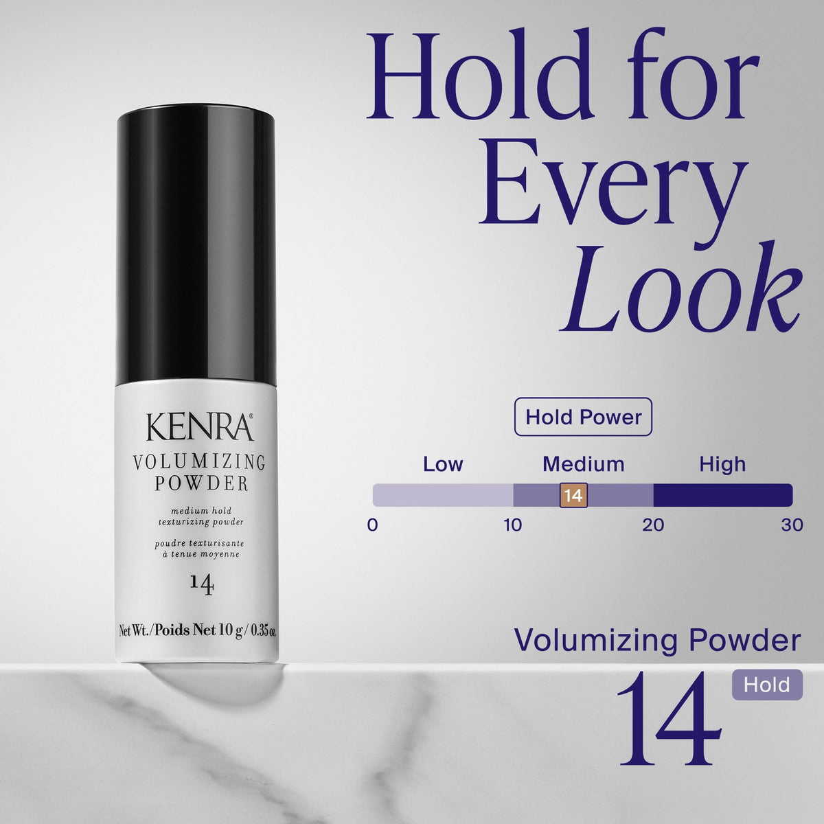 Volumizing Powder 14 | Medium Hold Texturizing Powder | Instant Volume & Texture | Style Longevity Up To 72 Hours |