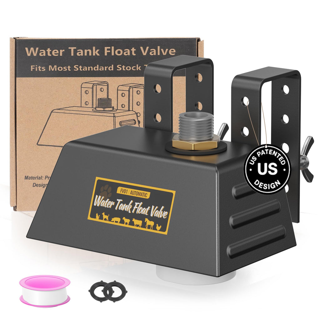 PETTEN Automatic Water Tank Float Valve 3/4" GHT for Livestock