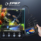 Endoscope Camera with Light, 1920P HD Borescope Tools, Dual Lens(16.5FT)