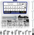Hakkin Metric Grease Fittings Assortment M6 M8 M10, 304 Stainless Steel