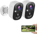 Vicohome Security Cameras Wireless Outdoor, 2K Battery Powered WiFi Cameras for Home Security with AI Motion