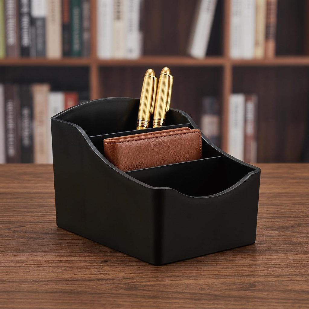 Black Sugar Packet Holder for Coffee Bar Drink Packet Organizer Tea Box