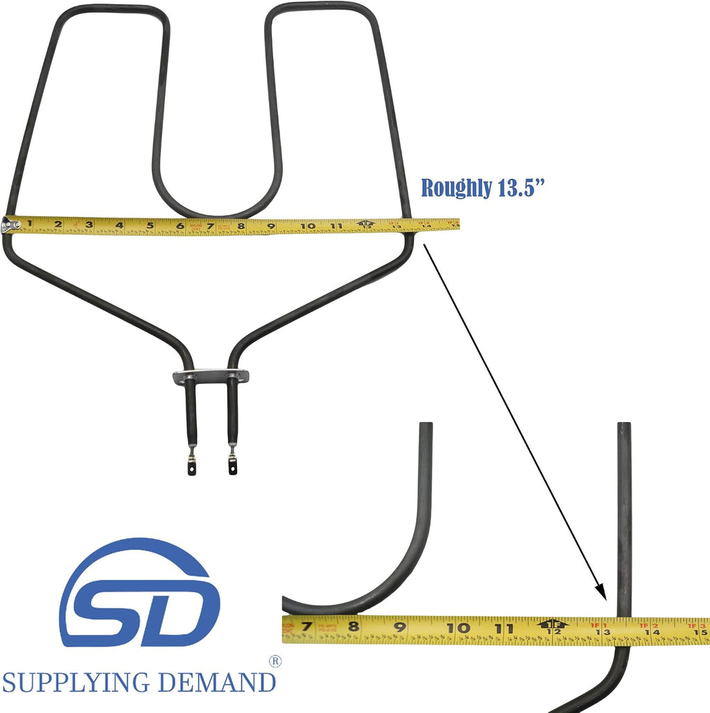 Supplying Demand WB44K5009 260838 Electric Range Broil Element Replacement Model Specific Not Universal