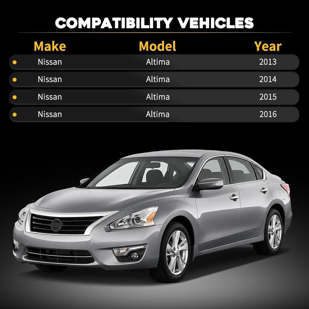 2Pcs Rear Coil Spring Suspension Compatible with Nissan Altima 2.5L 3.5L 2013 2014 2015 2016 Replace for 55020-3TA0C 55020-3TA0B