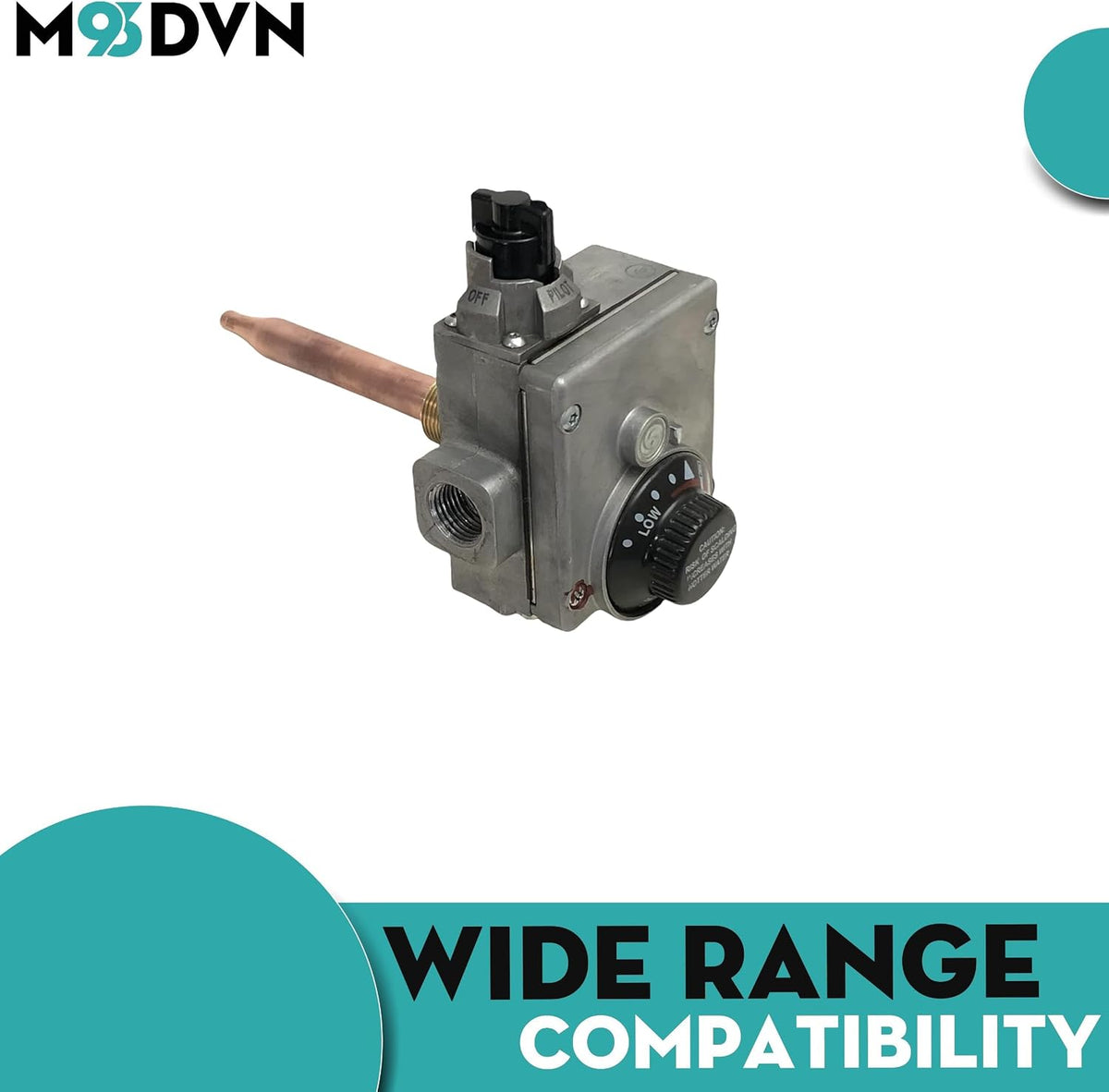 Gas Valve Replacement for AO Smith (GCV 50 100), State Select GS6-50-YBRT, GE 40 Gallon Tank, State Industries Inc GS640YBRT S/N K05J067805 Water Heater