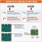 3-Pack HC-SR501 PIR Motion Sensor, Adjustable Delay