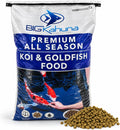 Big Kahuna Koi Fish Food for Ponds 45lbs - Koi Food for Pond Fish Food Pellets – 3/16-1/4 Floating Pond Pellet