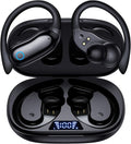 Active Noise Cancelling Ear Buds Wireless Earbuds 96hrs Playback Bluetooth Headphones Dual Battery Display Stereo