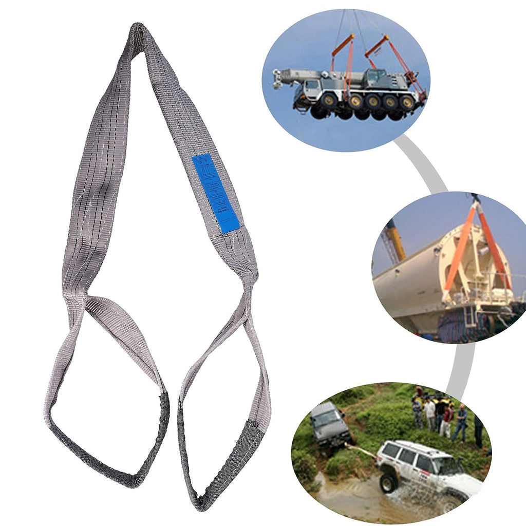Lifting Straps Hoist Webbing 4T Flat Thickened PES Strap High