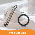 4KW 240V Hot Tub Heater Element for Balboa Spa Heater Element, Titanium Flo-Thru Hot Tub Heater Element(10 Inch) (4KW)