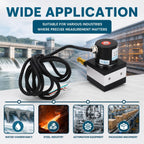 BONKZEBU Stroke Linear String Pot Encoder Sensor Draw Wire Encoder Accurate Installation Switch Encoder for Cylinder Testing Machine