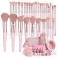 Makeup Brush Set 49 Pcs Makeup Tool Set Premium Synthetic Foundation Powder Concealers Eye shadows Blush Makeup