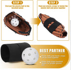 Baseball Glove Break-in kit for Men & Adult, One-Piece Structure Baseball Glove Mallet, Baseball Mitts Wooden Shaping