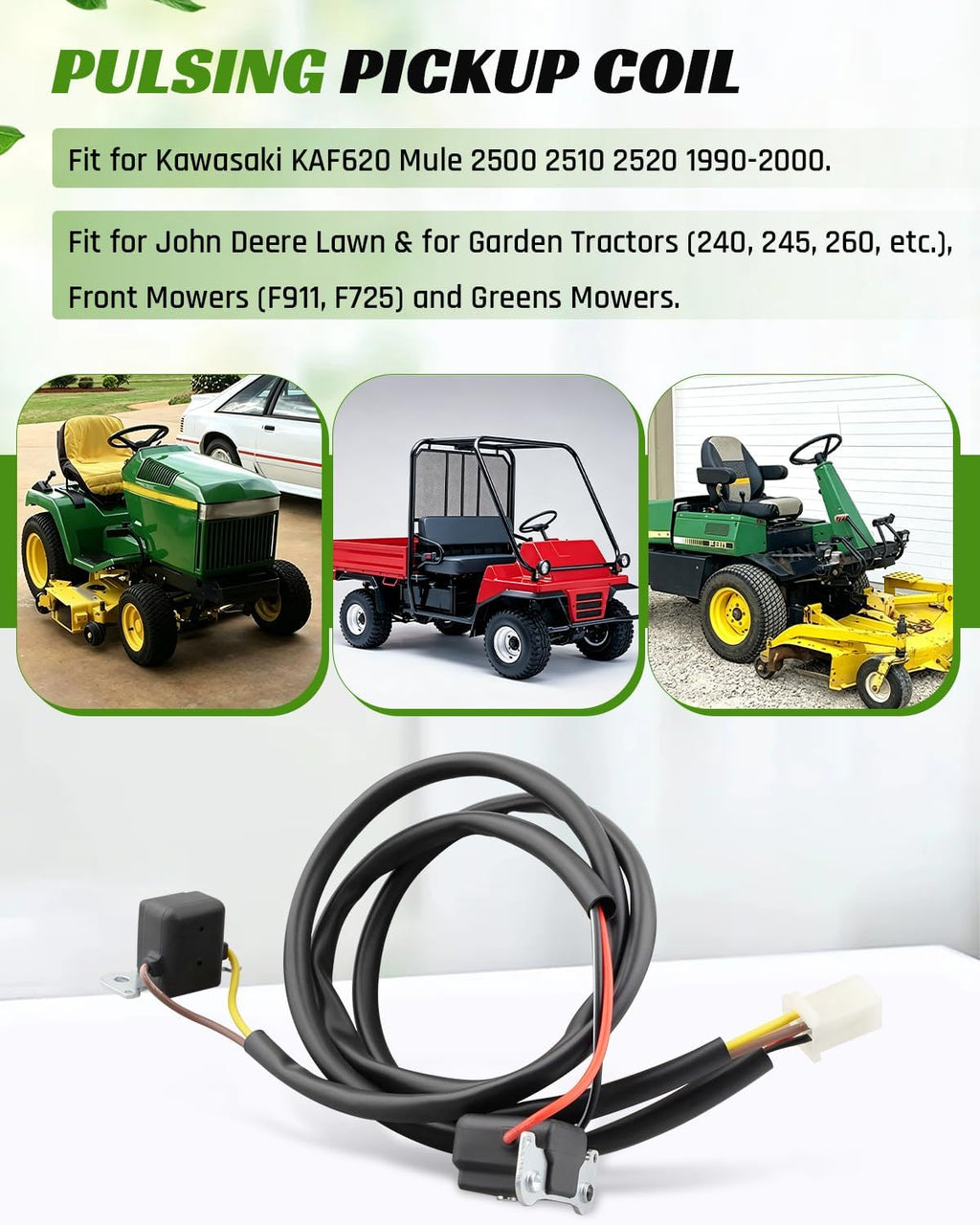 Pulsing Pickup Coil Fit for Kawasaki FD590V FD611V FD620D, AM105573