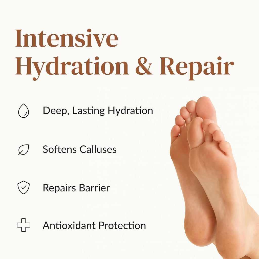 Hydrating Hand & Foot Masks, Relieve and Soften Dry, Overworked Skin, Self Care Gifts for Women, Spa Kit, 6