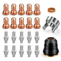 ARCCAPTAIN 23Pcs IPT60 Plasma Cutter Torch Consumables, .040"