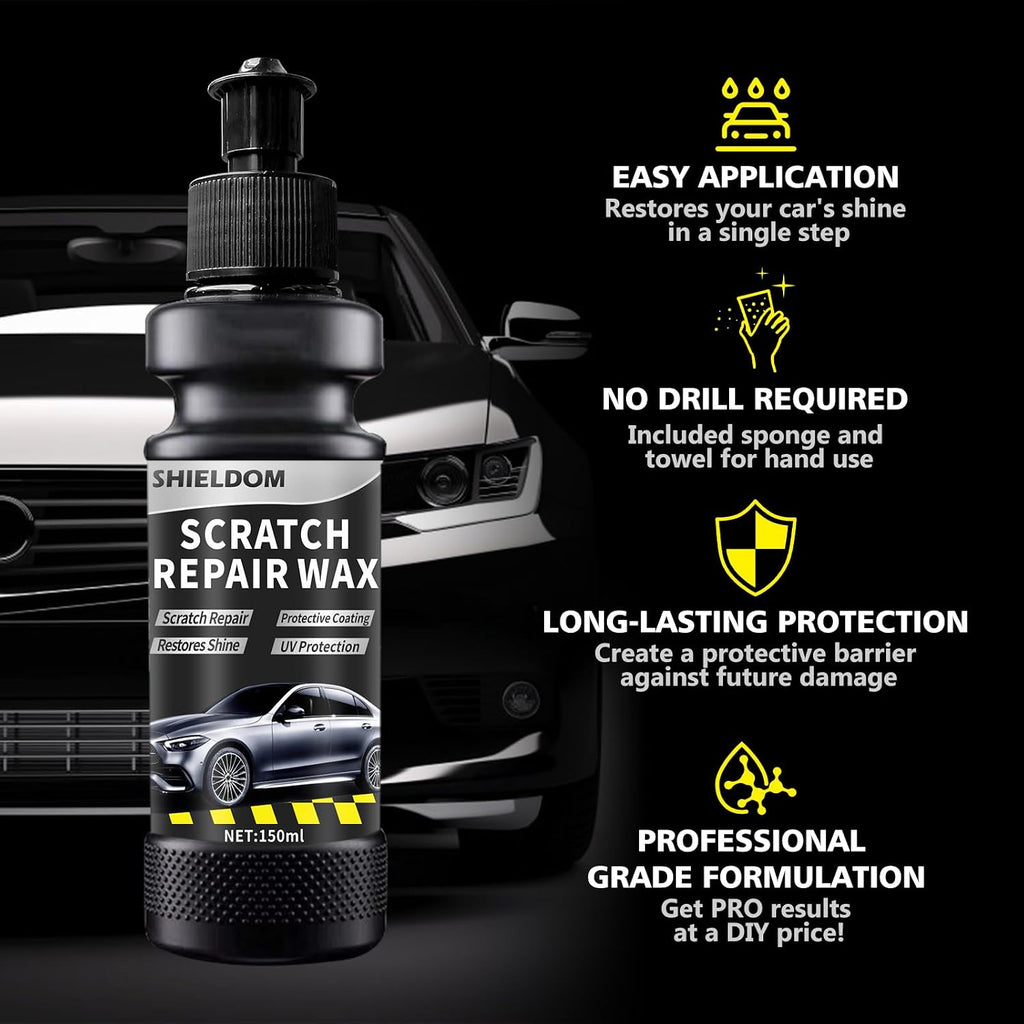 Car Scratch Remover Vehicles Scuff Repair Wax Erase Auto Paint Scratches Swirls Removal Rubbing Compound with Buffer