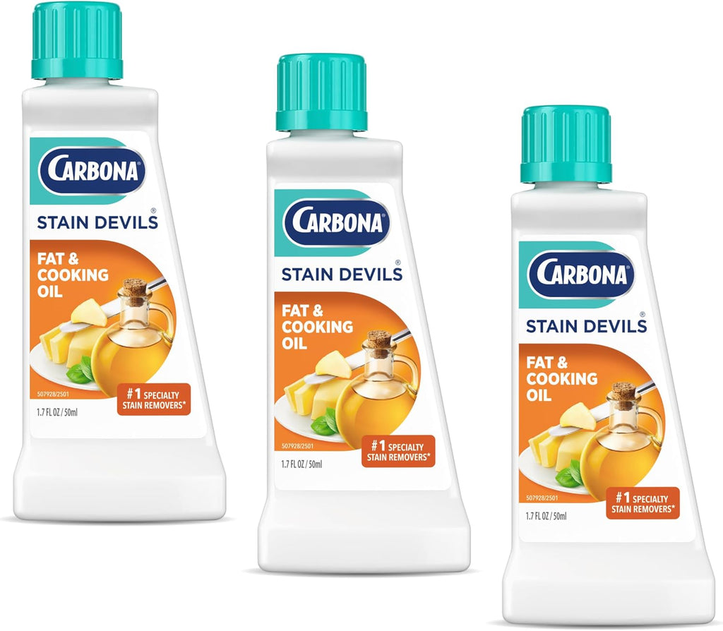 Stain Devils #5 | Fat & Cooking Oil | Professional Strength Laundry Stain Remover | Multi-Fabric Cleaner | Safe