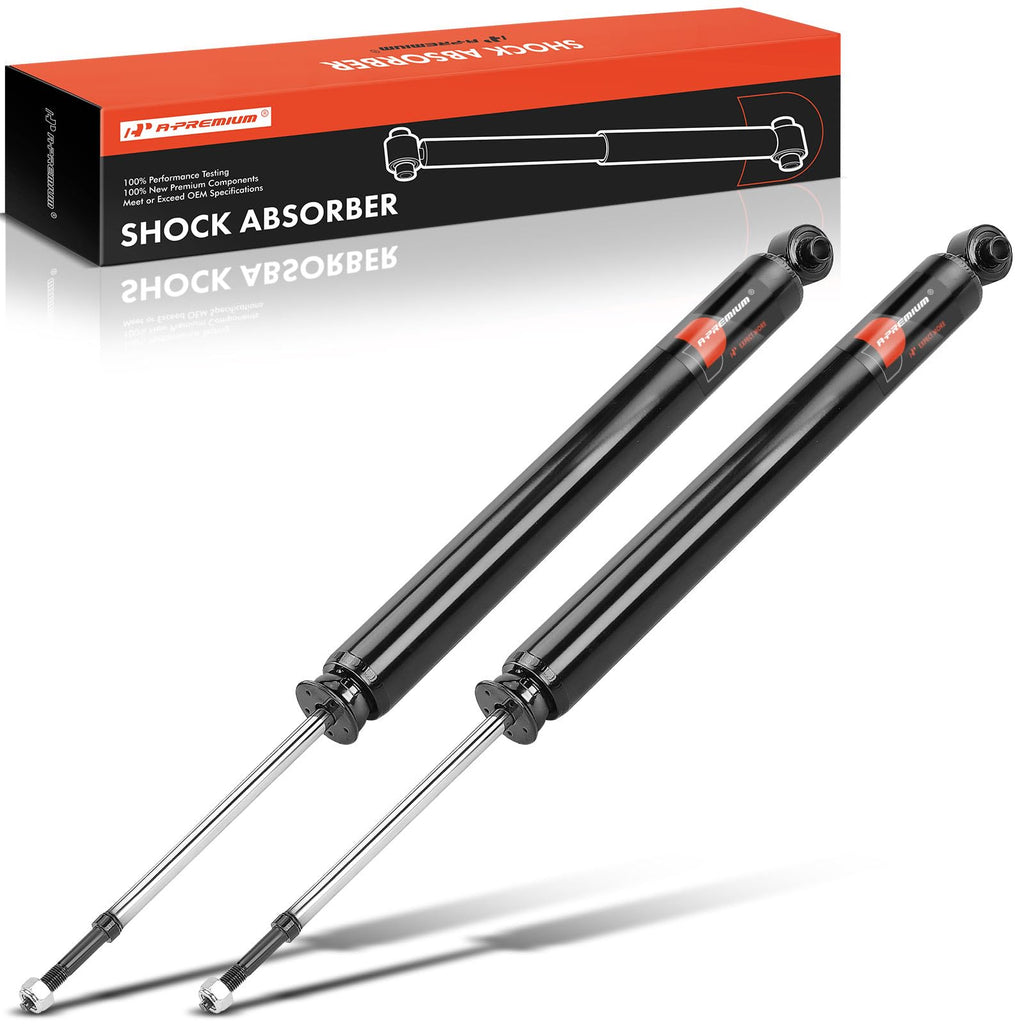 A-Premium Rear Shock Absorbers, Set of 2 - Compatible with Dodge, Chrysler