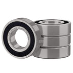 XIKE 6004-2RS Sealed Deep Groove Ball Bearings, 20x42x12 mm, 4-Pack