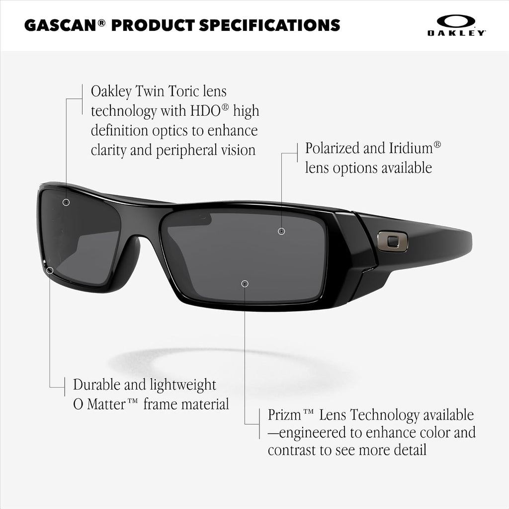 Oakley, Gascan Prizm Polarized Sunglasses - Men's