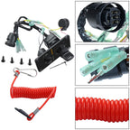 Main Switch Panel Single Engine Key Switch Panel Compatible with Yamaha