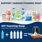 Ceramic Foaming Hand Soap Dispenser, 12 oz Bathroom Soap Dispensers 2Pack