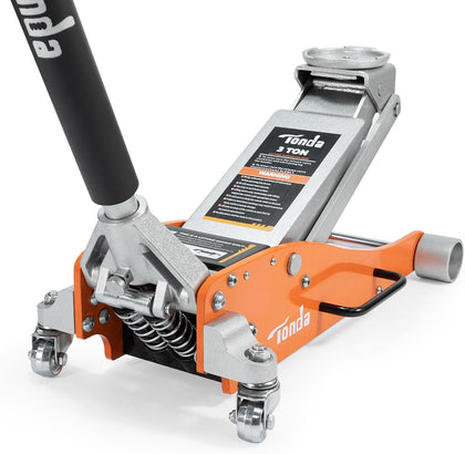 3 Ton Low Profile Floor Jack, Aluminum Steel Hydraulic Car Jack