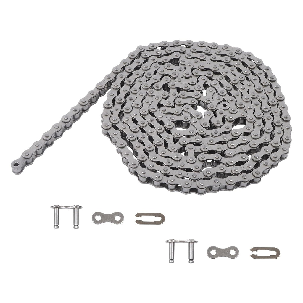 41 Roller Chain with 2 Connectors, 10 Feet