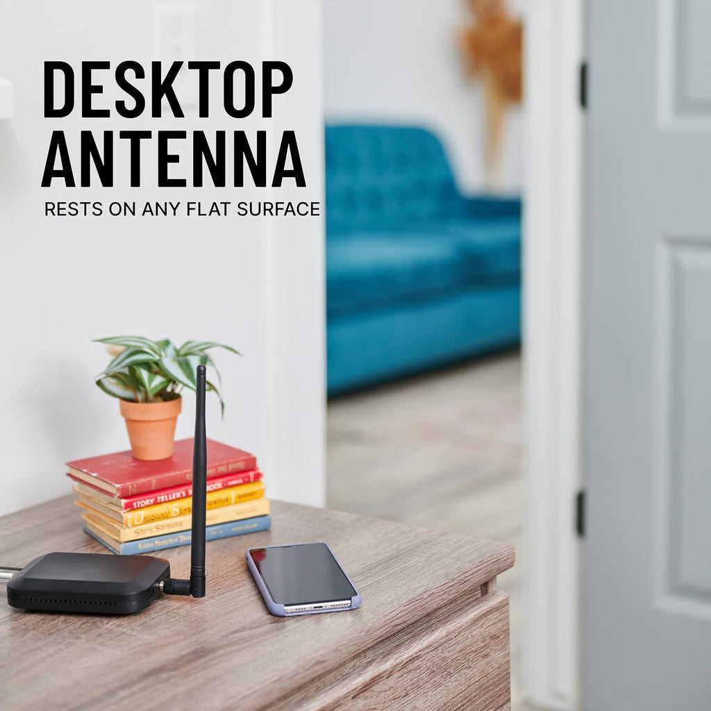 Home Studio Omni - Cell Phone Signal Booster | Boosts 4G LTE & 5G for all U.S. & Canadian Networks - Verizon, AT&T