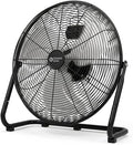 COMFORT ZONE 20-Inch High-Velocity Industrial Floor Fan