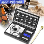 Digital Milligram Scale, 50g/0.001g Powder Scale with Cal Weight