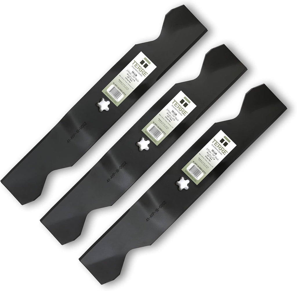 Terre 3-Pack 54 in High Lift Blades for Husqvarna & Craftsman
