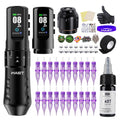 Flip4 Pro Complete Tattoo Kit Wireless Tattoo Machine Pen