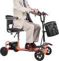 2025 Upgraded Lightweight Mobility Scooter for Adults & Seniors, 50lb Foldable, FAA & Cruise Approved with 12 Mile