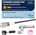 Powered Titanium Anode Rod Compatible with Bradford White Water Heaters