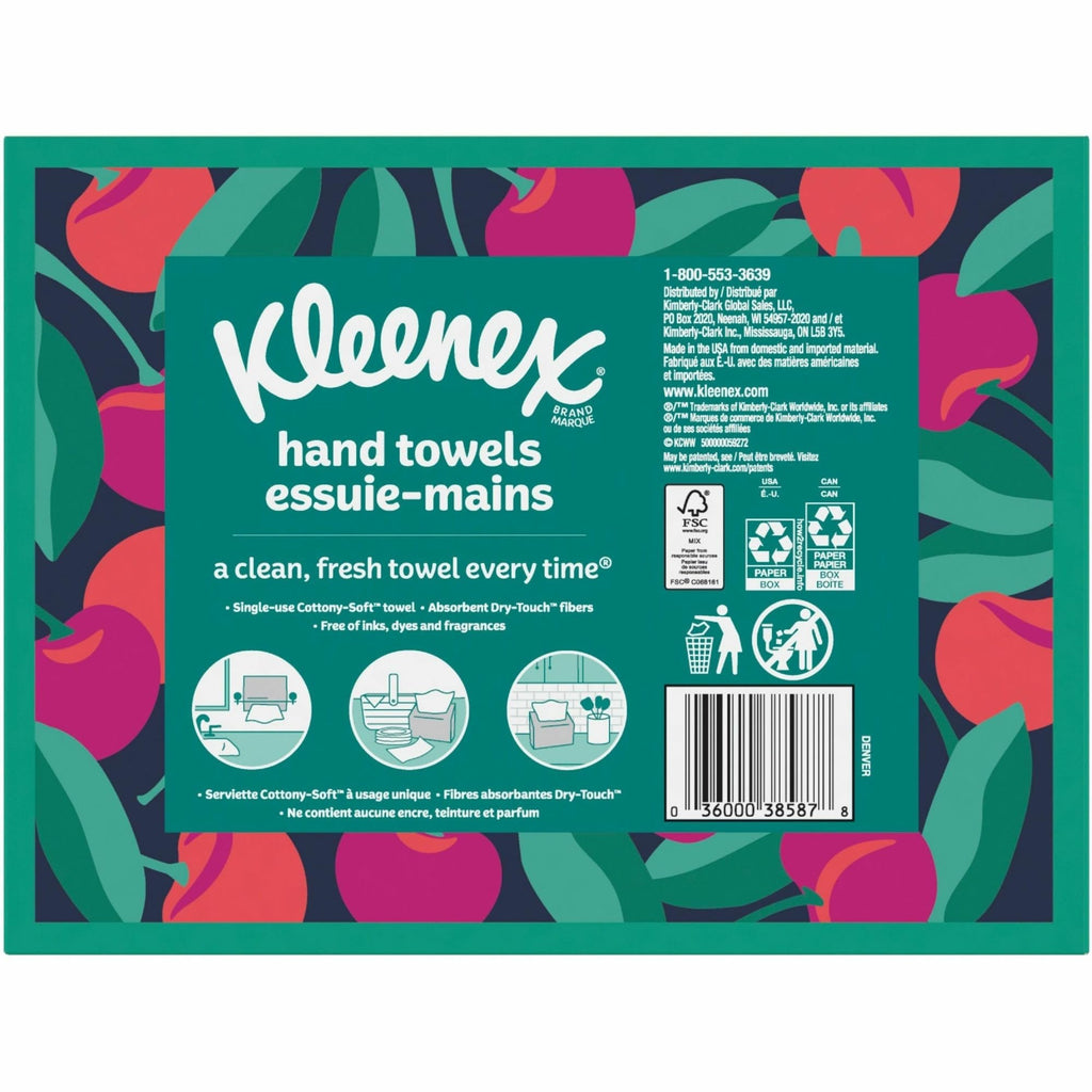Hand Towels, Single-Use Disposable Paper Towels, 1 Box, 60 Towels Total
