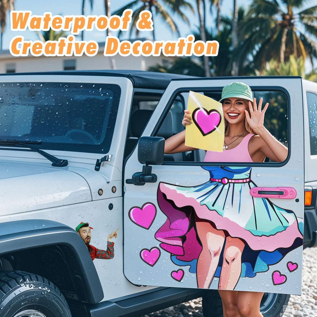 Sublimation Sticker Paper 8.5x11, Glossy Clear 20 Sheets | 100% Transparent, Glossy clear waterproof sticker paper