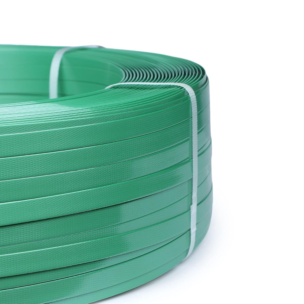 5/8" x 0.031" x 3773' Polyester (PET) Strapping Roll, 1014 lbs Break Strength - UV, Water, and Rust Resistance
