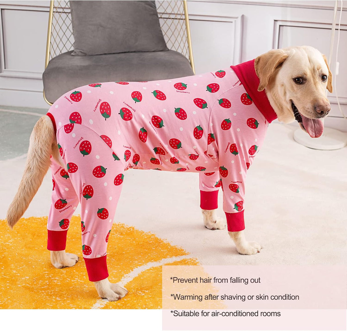 Dog Recovery Suit After Surgery Female Male, Medium Large Dog Neuter Shirt Cone Alternatives Prevent Licking Surgical