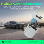 YHTAUTO Fuel Pump Assembly with Pressure Sensor for Buick, GMC, Saturn