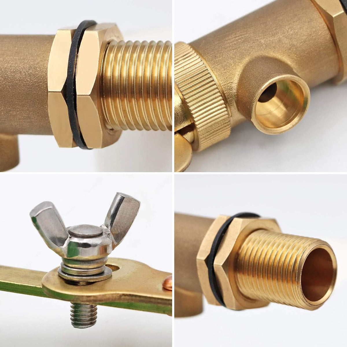 1/2 Inch Brass Float Valve for Pond Auto Fill Float Ball Valve
