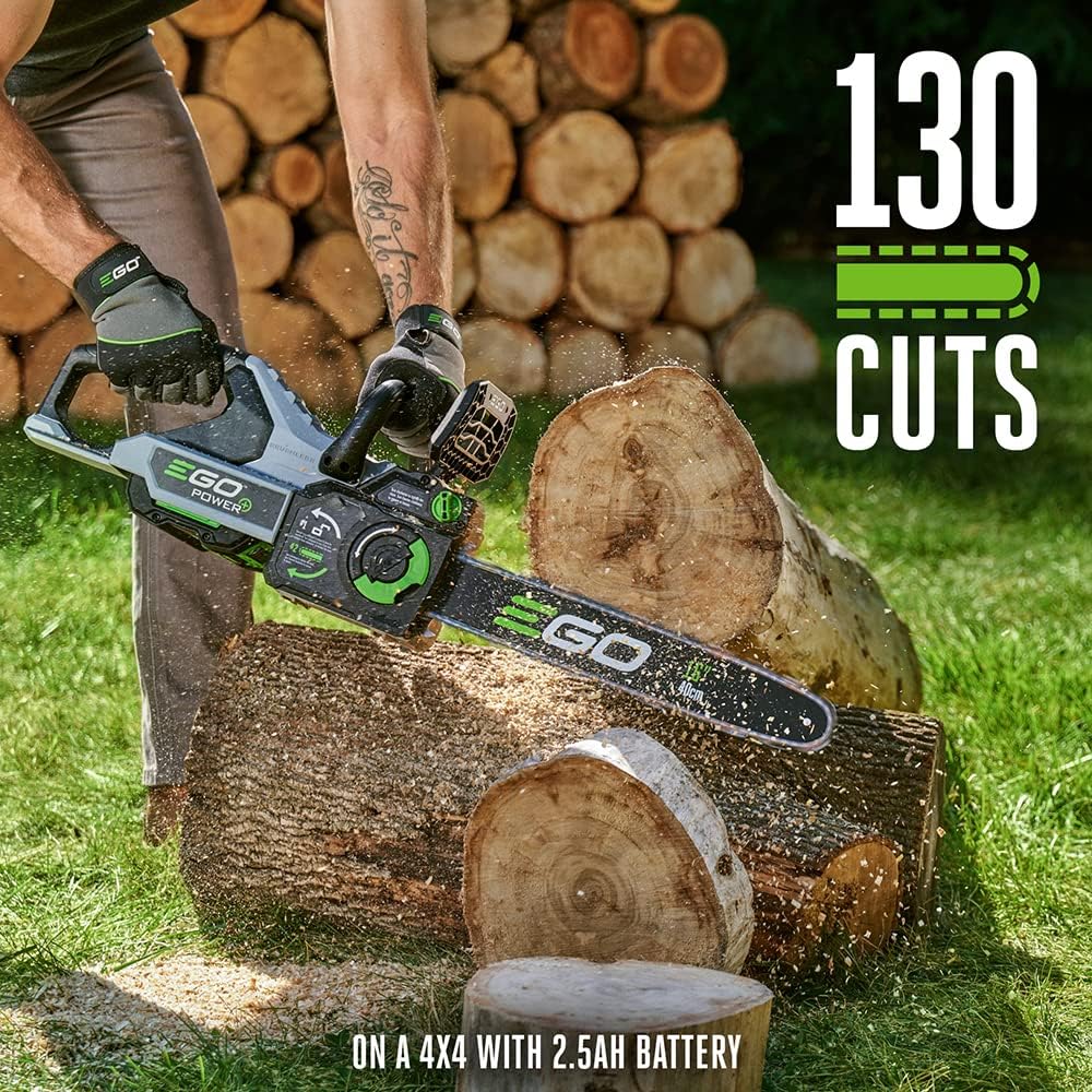 Chain Saw, 16” Battery Powered Chainsaw, Electric Cordless, Battery and Charger Not Included – CS1610