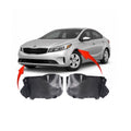 FitParts Compatible with Kia Forte 2017–2018 Front Fender Liner Set