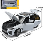 1/18 Scale Diecast Car, Compatible with BMW X5M Model Diecast Car | Official Authentic Large Alloy Model Car Kit for