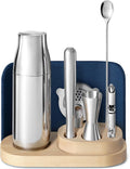 9-Piece Complete Bar Set with Organizer