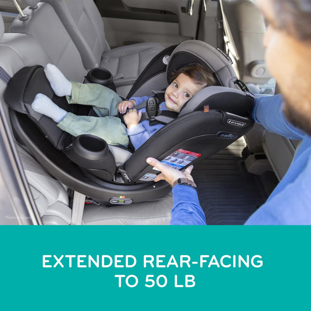 Revolve360 Extend Convertible Car Seat with 360 Degree Rotation, Extended Rear-Facing, Forward-Facing, Booster Mode
