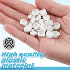 Landical Entry Door Plugs 3/8 x 5/16 Diameter for Door, Doors Frame Plugs (25 Pcs)